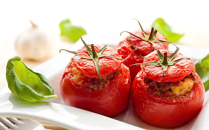Sommerleichter Genuss – Gebackene Tomaten