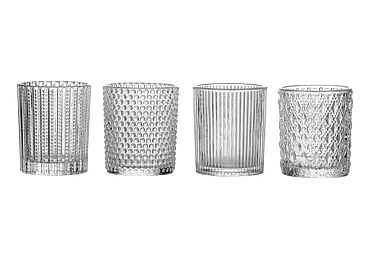 4er-Set Windlichter Sien 