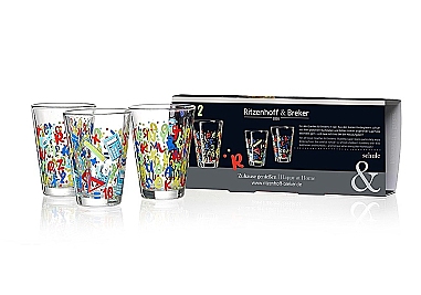3er-Set Kinder-Trinkbecher Schule 