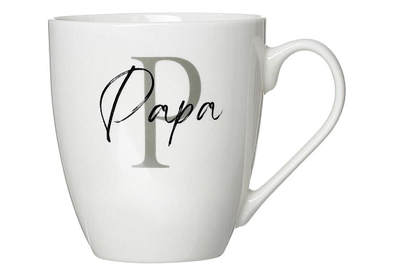 Kaffeebecher Mama oder Papa Jumbobecher Papa