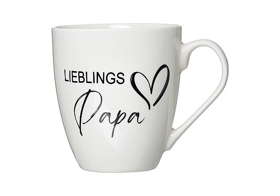 Kaffeebecher Lieblingsmama-/papa Jumbobecher Lieblingspapa