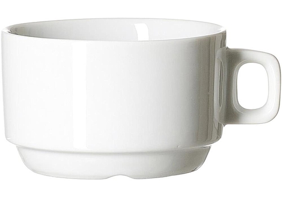 Kaffeegeschirr stapelbar Bianco Kaffeetasse stapelbar Bianco