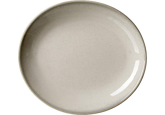 Servierserie Troms sand Beilagenteller oval Troms sand