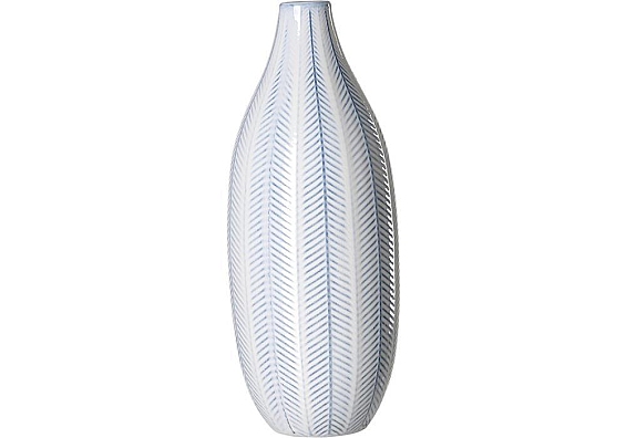 Vasenserie Reef Flaschenvase 40cm Reef blau