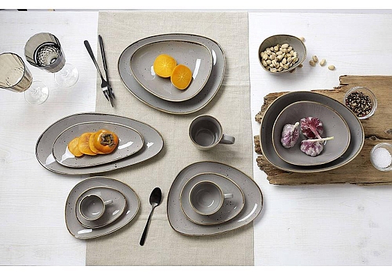 Geschirr-Serie Taste taupe 6er-Set Müsli-/Dessertschalen
