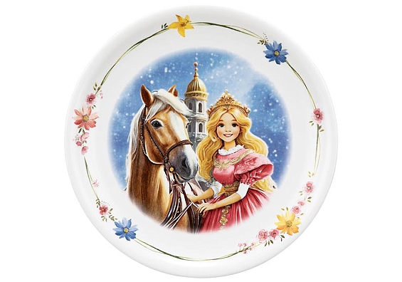 Kindergeschirr Prinzessin Speiseteller Prinzessin