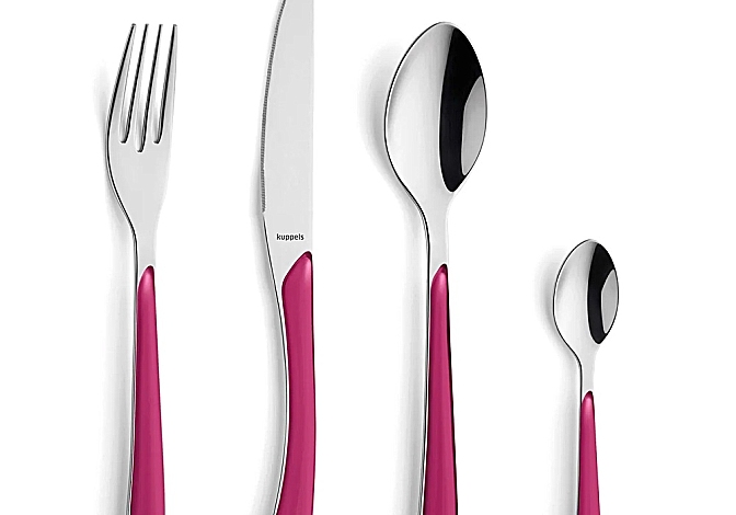 Besteck-Serie Prisma himbeerrot Besteckset 24tlg. Prisma himbeerrot